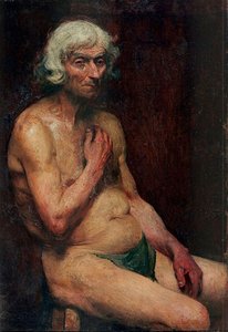 Vecchio seduto